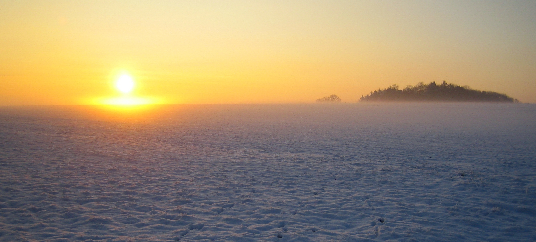 Geopark Odenwald im Winter; Foto: Matthias Lothhammer, CC-Lizenz