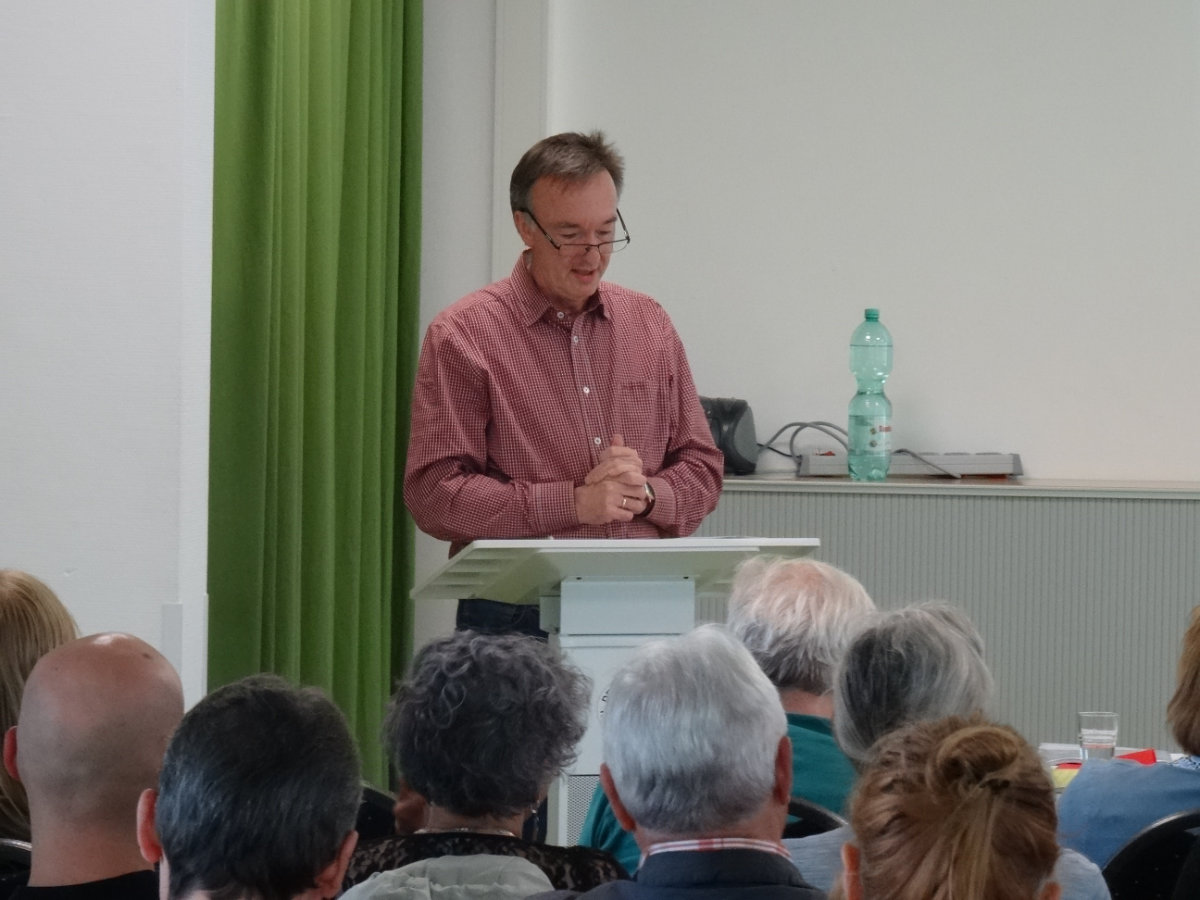 Mathias Haase von der Ambulanten Suchthilfe des Diakonischen Werkes Hanau